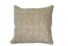Embroidered Cushion - Olive Leaves 50x50