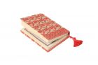Quran with Embroidered cover (Shades of red)