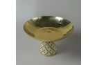 Hammered Bowl with Embroidery
