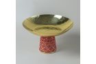 Hammered Bowl with Embroidery