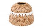 Large sized off white carnival food basket (Design #1)