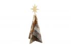 Christmas tree with rural ornaments - small