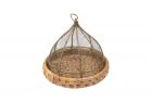 Banana leaves basket with cover - small 1
