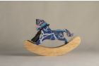 XS ROCKING HORSE WITH DECOUPAGE