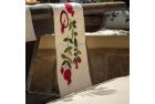 Pomegranate Branches Embroidered Table Runner