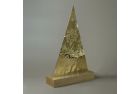 Large Gold Triangle Stand