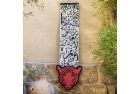 Lion Wall Hanging 120*30 - Shades of Pink