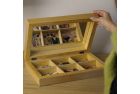 Jewelry Box with Mirror and Decoupage