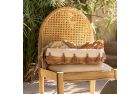 Handwoven Bread Basket with Tassels