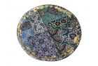 Ceramic Plate With Decoupage