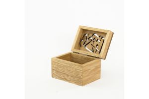 Wooden BOX - Plexi & Calligraphy (Design 002)