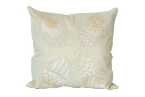 Embroidered Cushion – Henna Hands 50x50