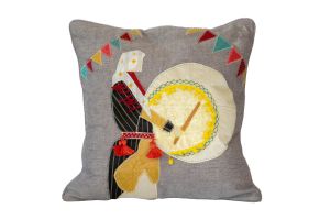 Embroidered Cushion - Ramadan Motifs 50x50