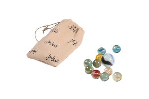 Handmade Bag with Marbles