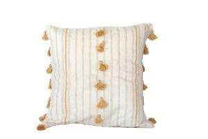 Embroidered Cushion - Saddle 50*50 - Gold