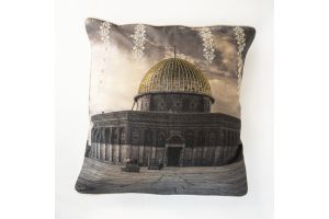Embroidered Cushion - Al Quds - 50x50