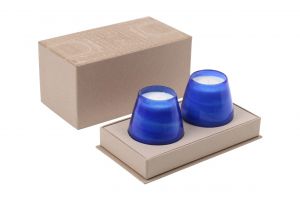 2 AlQuds Blue candle with package