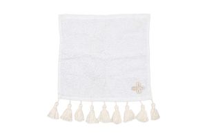 Towel adorned with marine life motifs (Design #1)