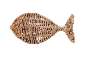 Handwoven banana leaf fish (Design #1)
