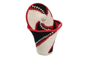 Nomadic wool basket (cone)