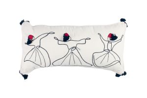 Sufi Dancer cushion - design 2