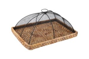 Banana leaves basket with cover - design 2