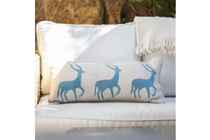 Gazelle Cushion 30*60 Blue