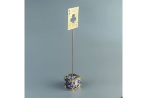 Clubs Decorative Stand - Gold