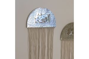 Moon-Inspired Silver Wall Hanging : Health