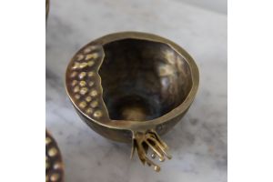 Brass Pomegranate Bowl - Small